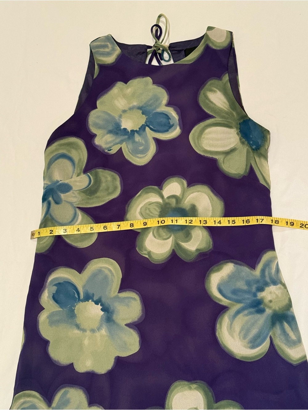 Rare Vtg 90s/Y2K POSITIVE ATTITUDE Sheer Floral Mini Dress - Picture 14 of 16